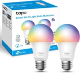 Tapo Smart Bulb, Smart WiFi LED Light, E27, 8.3 W, Works with Amazon Alexa(Echo