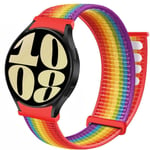 Nylon armbånd No-Gap Samsung Galaxy Watch 6 (44mm) - Pride