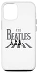 Coque pour iPhone 14 The Beatles Abbey Road Couverture d'album en niveaux de gris