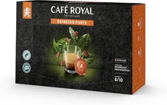 Café Royal Espresso Forte 50 Coffee Pods for professional Nespresso Machine... 