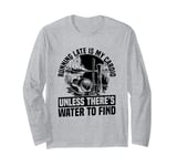 Dowsing Water Divining - Paranormal Rods Dowsing Long Sleeve T-Shirt