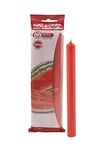 Cereria de Giorgio jus Bougies parfumées aux Fruits, Cire, Rouge, 1.9 x 1.9 x 20 cm, 3 unités