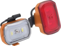 Blackburn Click Usb-Lys Foran 60 Lumen, Bak 20 Lumen Oransje