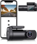 BESTSEE Dash Cam Front, 1080P Mini WiFi DashCam for Cars, Car Camera Dash with