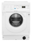 Indesit BIWMIL71252 7KG 1200RPM Built In Washing Machine