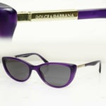 Dolce & Gabbana Sunglasses Violet Purple Gold Womens D&G 3155 2701 30419