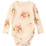 Konges Sløjd Minnie Glitter Body Gots Horn Stars | Rosa | 12 months