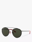 Ray-Ban RB3647M Men's Scuderia Ferrari Oval Sunglasses