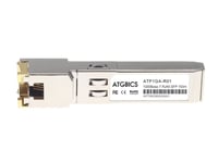 Atgbics Agm734-10000S Netgear Compatible Transceiver Sfp 10/100/1000Base-T Copper Rj45 Connector 100, Kopper, 1000 Mbit/S, Sfp, Tx, 100 M, Gigabit Ethernet