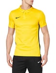 Nike Academy 18 Polo SS Polo d'entrainement Homme Tour Yellow/Anthracite/Black FR: XL (Taille Fabricant: XL)