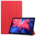 Lenovo Tab P11 Plus J616 Tri-Fold PU Case Red