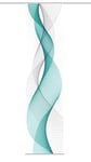 Home Fashion opalia, Polyester, Turquoise, 245 x 60 cm