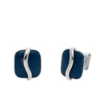 Skagen Women's Sofie Sea Glass Blue Organic-Shaped Stud Earrings, SKJ1810040