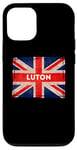 Coque pour iPhone 12/12 Pro Drapeau Luton Bedfordshire Born And Bred