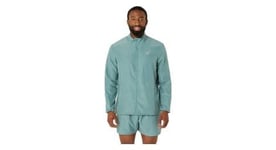 Veste coupe vent asics core run vert homme