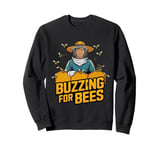 Save The Bees Eco-Friendly Beekeeping Bee Lover Sweatshirt