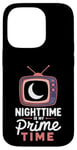 Coque pour iPhone 14 Pro Night Owls Sarcasme fonctionnel Motif chouettes matinales