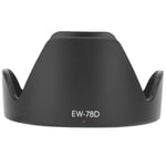EW-78D Lens Hood Replacement Canon EF-S 18-200mm F/3.5-5.6 Sunshade Cover For IS