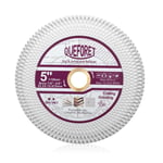 Disque Diamant Carrelage 125mm - Disque à Tronçonner pour Découpe et Meulage de Céramique Porcelaine Marbre Pierre Artificielle, avec Rondelle, pour Meuleuse d'Angle, Maille X.[G1291]