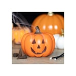 Orange Pumpkin Incense Cone Holder, Spooky Halloween Decoration, Home Fragrance