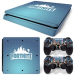 Kit De Autocollants Skin Decal Pour Accessoires De Console De Jeu Fortnite Manette Ps4 Slim, T1tn-Ps4slim-6576