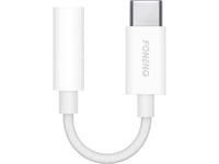 Foneng Audio Cable 3.5Mm Jack To Usb Type-C Bm21 (White)