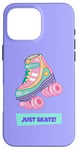 iPhone 16 Pro Max Roller Skate Classic 90s 80s Retro Kitsch Pastel Quad Skates Case