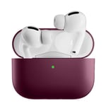 Silikonskal Apple AirPods Pro 2 Mörkröd