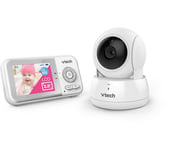 VTECH VM923 2.8" Pan & Tilt Video Baby Monitor - White