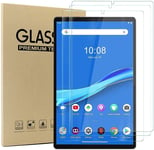 Lot De 3 Films Protecteurs D'écran Pour Tablette Lenovo Tab M10 Plus Fhd 10,3"" Tb-X606f Tb-X606x, Film De Protection D'écran Émaillé, Dureté 9h, Anti-Olie, Anti-Bellen, Ronde 2,5d