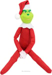 Grinch Doll Christmas Suffed Plush Toy Red Green Monster Elf Ornament for Xmas