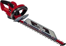 Einhell GC-EH 6055/1 Electric Hedge Trimmer -- 55cm (22 Inch) Cutting Length, Laser-Cut Diamond-Ground Steel Blades, Cutting Collector -- Lightweight Hedge Cutter, Powerful, Safe and Easy To Use