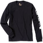 Carhartt - T-shirt manches longues sleeve tm noir S1EK231BLKM