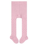 FALKE Unisex Baby Little Dot B TI Cotton Patterned 1 Pair Tights, Pink (Parfait 8444) new - eco-friendly, 12-18 months