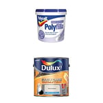 Polycell Fine Surface Filler Tub, 500 g Easycare Washable and Tough Matt (Natural Hessian)