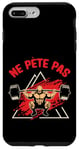 Coque pour iPhone 7 Plus/8 Plus Ne Pète Pas Squat Cadeau Drôle Musculation Gym Fitness