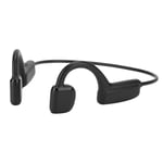 Bone Conduction Earphone Outdoor Sports Headset with Microphone Black Bone Conduction Headphones
