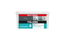 Peinture cuisine et salle de bains Tollens gris titane satin 2L5