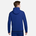 Nederland Hettegenser Nsw Tech Fleece Fz - Navy/oransje - Nike, størrelse X-Large