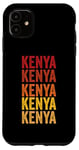 Coque pour iPhone 11 Pays Kenya, Kenya