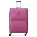 DELSEY PARIS x United Colors of Benetton - UCB SOFTSIDE - Valise soute Souple 76 cm x 50 cm x 36 cm - 112 L - XL - Rose