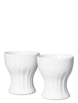 Pli Blanc Egg Cup 4Cl 2-Pack White Rörstrand