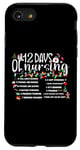 iPhone SE (2020) / 7 / 8 Nurses Merry Christmas Funny 12 Days of Nursing Xmas Women Case