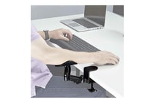 StarTech.com Adjustable Arm Rest For Desk, Clamp-On Install/No Drilling monteringssæt - sort