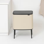 Brabantia Bo 11L & 23L Soft Touch Bin Beige