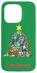 iPhone 15 Pro International Flags Nations Love World Peace Christmas Tree Case