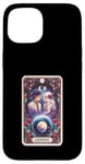 Coque pour iPhone 15 Gemini Tarot Carte astrologique Zodiaque Astrologie Signe astrologique