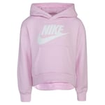 NIKE Club Fleece High Low Rose Taille 5