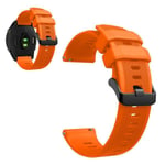 Garmin Forerunner 745 silicone watch band - Orange Orange