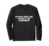 Tired and Mad Pro Woman Pro Choice Resist and Persist Long Sleeve T-Shirt